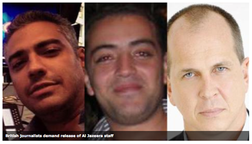 Al Jazeera journalists reach 100 days in jail